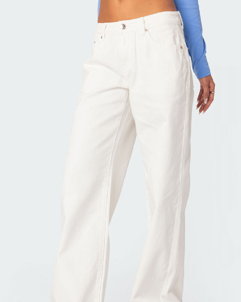 Edikted Roman Low Rise Slouchy Jeans