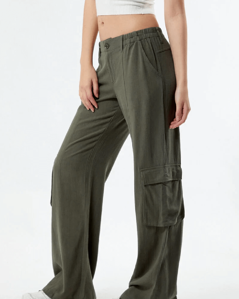 PacSun Linen Cargo Pants