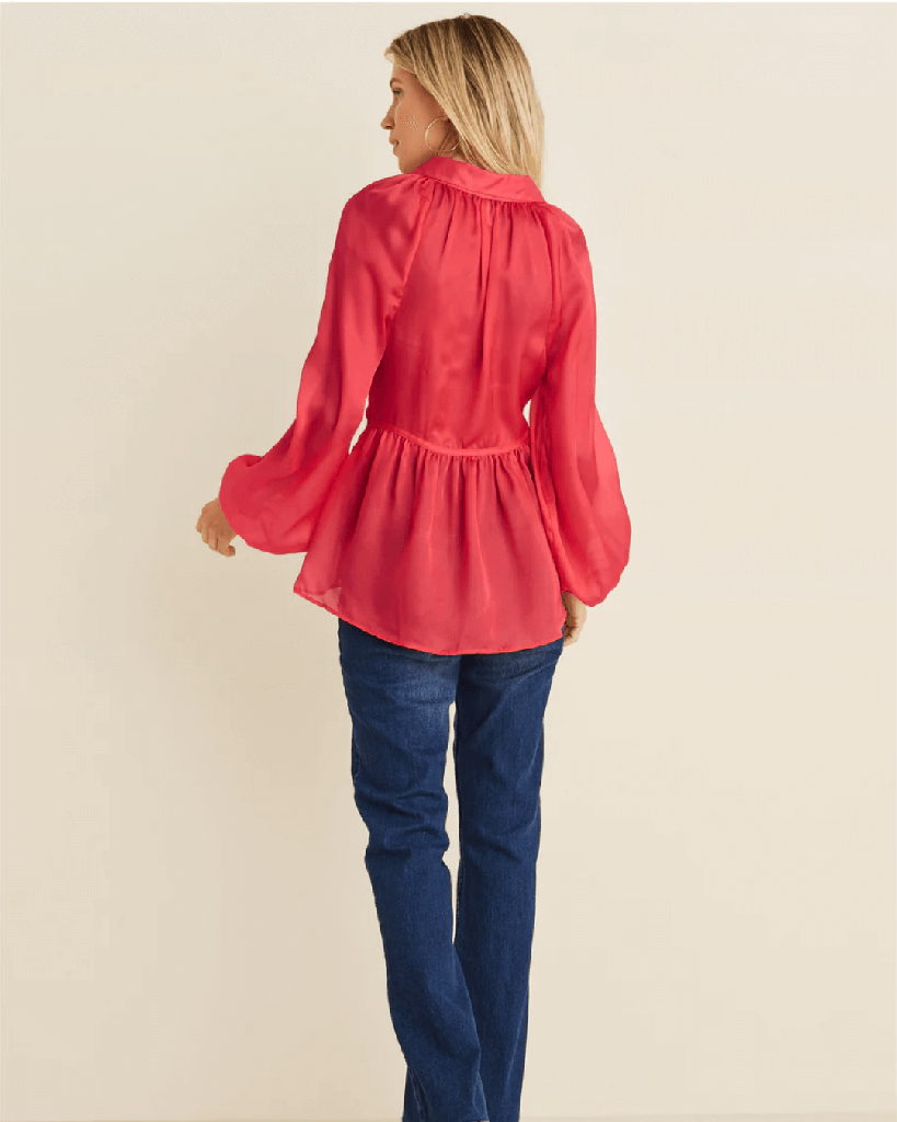 High Low Blouse Top