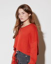 Effie Boxy Cropped Sweater