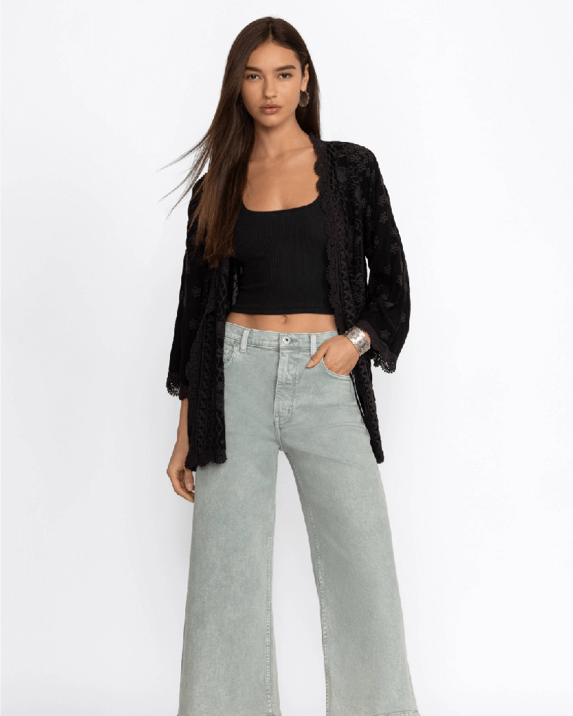 Sydney Cropped Wide Leg