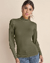 Turtleneck Long Sleeve Top